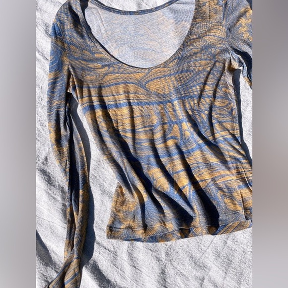 NWOT Paloma Wool Aurea Turnaround Top - Medium Light Blue - Picture 8 of 8